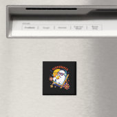 Summerween Niedlich Spooky Summer Ghost Halloween Magnet (In Situ (Geschirrspüler))