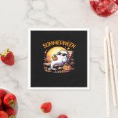Summerween Niedlich Spooky Summer Serviette (Beispiel)
