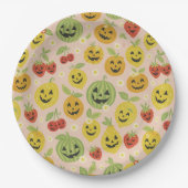 Summerween Paper Plates, Summerween Party Decor Pappteller (Vorderseite)