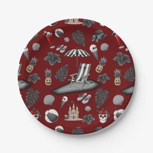 Summerween Pappteller (Vorderseite)