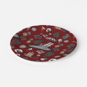 Summerween Pappteller (Schrägansicht)