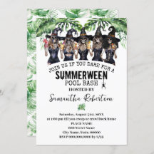 Summerween Party Hexen Girls Pool Bash