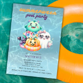 Summerween Pool Party Kids Birthday Party Any Age Einladung