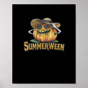 Summerween Pumpkin Classic Poster