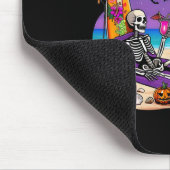 Summerween Skeleton Ghost Beach Funny Spooky Hallo Mousepad (Ecke)