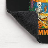 Summerween Skeleton Ghost Beach Party Halloween Vi Mousepad (Ecke)