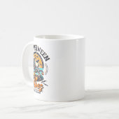 Summerween Skeleton Spooky Year Round Summer Hallo Kaffeetasse (Vorderseite Links)