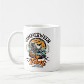 Summerween Skeleton Spooky Year Round Summer Hallo Kaffeetasse (Links)