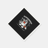 Summerween Spooky Halloween Summer Vibes Pumpkin G Serviette (Ecke)