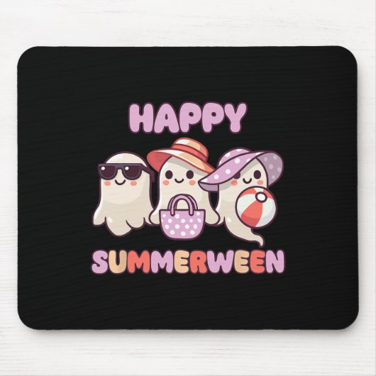 Summerween Summer Halloween Ghost Mousepad (Vorne)