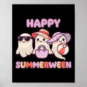 Summerween Summer Halloween Ghost Poster (Vorne)