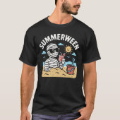 Summerween Summer Halloween Mummy Summerween T-Shirt (Vorderseite)