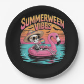 Summerween - Summerween Beach - Pappteller (Vorderseite)