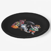 Summerween - Summerween Beach - Summerween Witch - Pappteller (Schrägansicht)