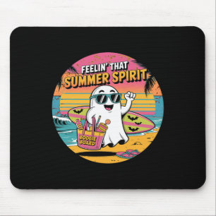 Summerween Surfen Sommer Halloween Geister Mousepad