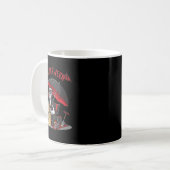 Summerween Vampire Beach Dracula Sandcastle Gotik Kaffeetasse (Vorderseite Links)