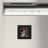 Summerween Vampire Beach Dracula Sandcastle Gotik Magnet (In Situ (Geschirrspüler))