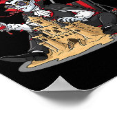 Summerween Vampire Beach Dracula Sandcastle Gotik Poster (Ecke)