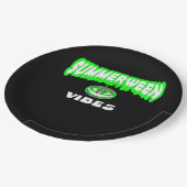 Summerween Vibes Classic Pappteller (Schrägansicht)