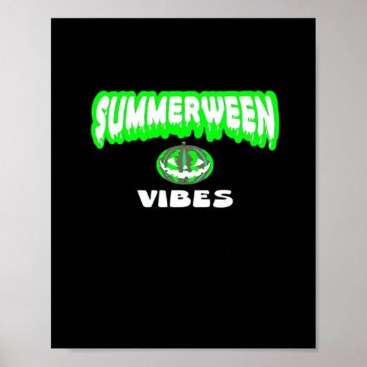 Summerween Vibes Classic Poster (Vorne)
