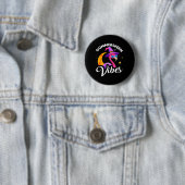 Summerween Vibes Flamingo Sommer Halloween Vacatio Button (Beispiel)