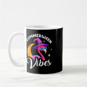 Summerween Vibes Flamingo Sommer Halloween Vacatio Kaffeetasse (Links)