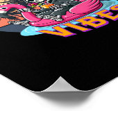 Summerween Vibes Grim Sensenmann Flamingo Float Re Poster (Ecke)