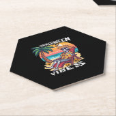 Summerween Vibes Halloween Skeleton Untersetzer (angewinkelt)