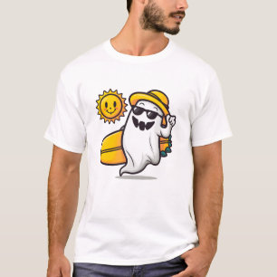 Summerween Vibes: Niedliches und Spooky Summer Gho T-Shirt