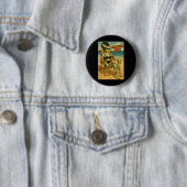 Summerween Vibes Retro Beach Gothic Style T-Shirt Button (Beispiel)
