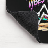 Summerween Vibes Skeleton Pumpkin Spooky Urlaub Mousepad (Ecke)