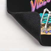 Summerween Vibes Skeleton Pumpkin Spooky Urlaub Mousepad (Ecke)