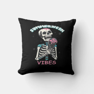 Summerween Vibes Spooky Summer Pumpkin Classic Kissen