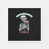 Summerween Vibes Spooky Summer Pumpkin Classic Serviette (Vorderseite)