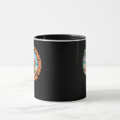 Summerween Vibes Spooky Summer Pumpkin Classic Vir Tasse (Zentrum)