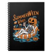 Summerween Vibes Spooky Summer Pumpkin Niedlich Notizblock (Vorderseite)
