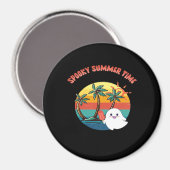 Summerween Vibes - Spooky Summer Time Classic Magnet (Vorderseite/Rückseite)