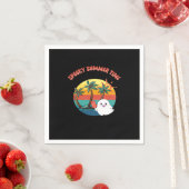 Summerween Vibes - Spooky Summer Time Classic Serviette (Beispiel)