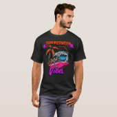Summerween Vibes Surfing Skeleton T-Shirt (Vorne ganz)