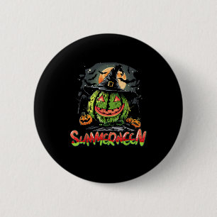 Summerween Vibes Sweet IceCream Watermelon Sommer Button