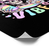 Summerween Vibes Sweet Skeleton Girl Summer Hallow Poster (Ecke)