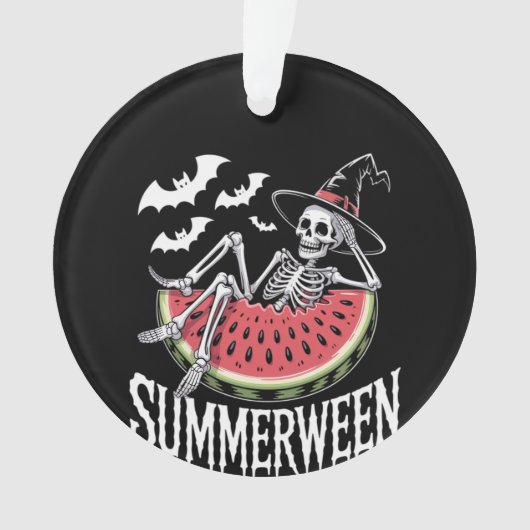 Summerween Wassermelone Ornament (Vorderseite)