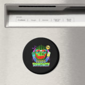Summerween Wassermelonen-Kürbisgesicht Magnet (In Situ (Geschirrspüler))