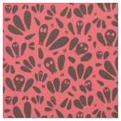 Summerween Watermelon Skull  Stoff (Nahaufnahme)