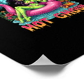 Summerween Witch Vibes Vacation Halloween Funny Pa Poster (Ecke)