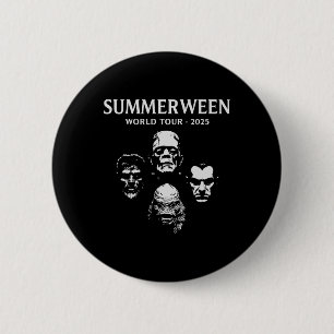 Summerween World Tour 2025 Monster Halloween-Spaß  Button