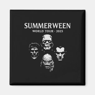 Summerween World Tour 2025 Monster Halloween-Spaß  Magnet