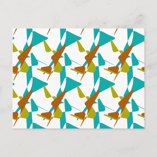 Summery Colors Postcard Postkarte (Vorderseite)