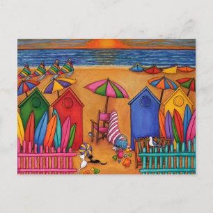 Summery Delight von Lisa Lorenz Postkarte
