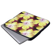 Summery Gelb.... Laptopschutzhülle (Vorne Knopf)